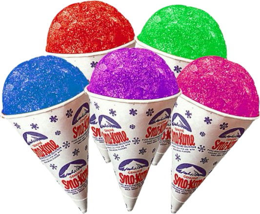 Supplies for 50 SnoCone
