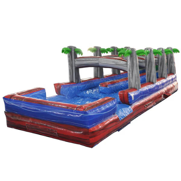 -NEW- 32 Tiki Falls Slip and Slide with Pool